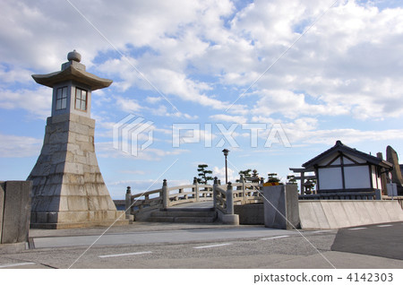 御手洗·高燈籠和石頭橋 御手洗·高燈籠和石頭橋 4142303