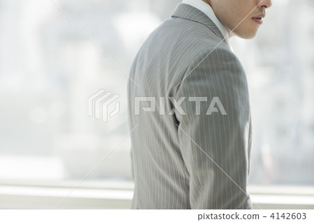 A business man looking back 4142603