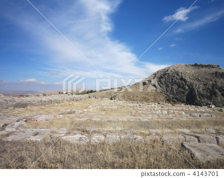 Ancient Hittite Kingdom ruins (Turkey, Boaz call) 4143701