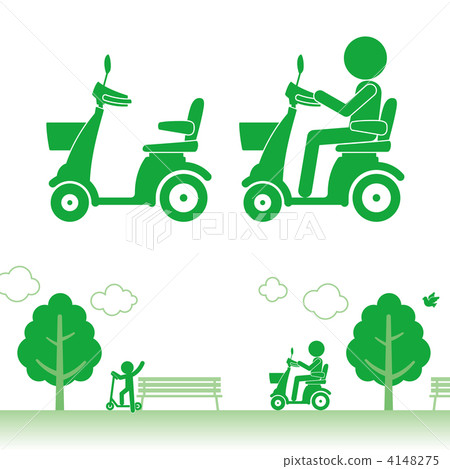 Walk with senior car 4148275