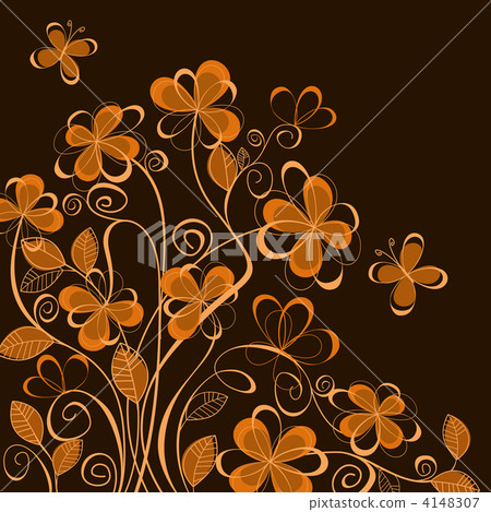 Abstract floral background Abstract floral background 4148307