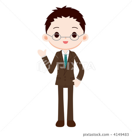 鏡片衣服的商人 鏡片衣服的商人 4149483