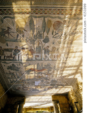Ancient Roman villa in Casale in Sicily Ancient Roman villa in Casale in Sicily 4151099