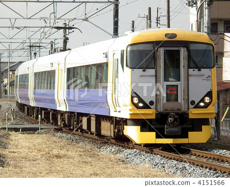 限時快遞Senzanami E257系列500系列Itoi車站 4151566