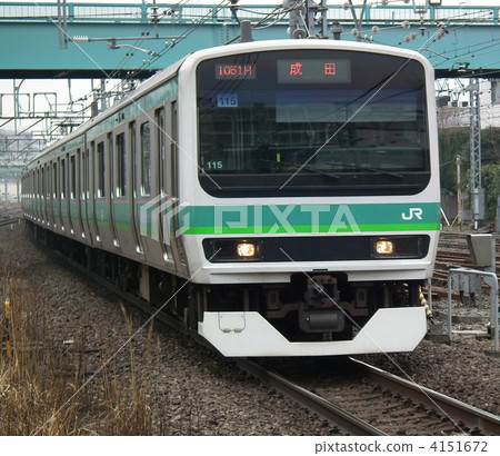 常磐線快速成田線E231柏站 4151672