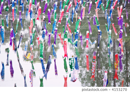 carp streamer, japanese carp-shaped windsock, morinji temple 4153270