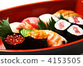 sushi, tunroll, salted salmon roe 4153505