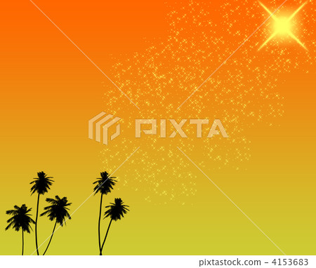 Palm tree and sunset 4153683