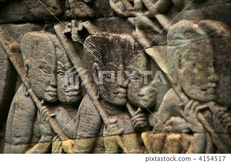 Relics of the World Heritage Angkor monuments Relics of the World Heritage Angkor monuments 4154517