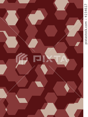 六角形 畫報 花紋 4154617