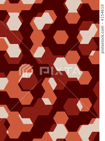 六角形 畫報 花紋 4154619