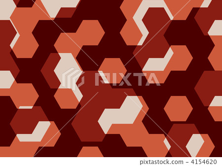 六角形 畫報 花紋 4154620