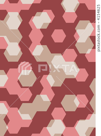 六角形 畫報 花紋 4154625