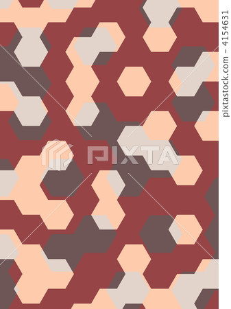 六角形 畫報 花紋 4154631