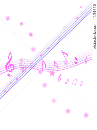 Sakura and music 4154856