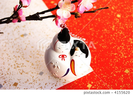 瓷雞·水平位置2種日本紙背 4155620