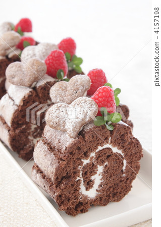 Roll Cake Cocoa Raspberry Roll Cake Cocoa Raspberry 4157198