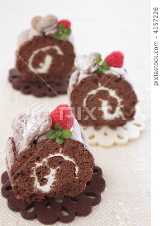 Roll Cake Cocoa Raspberry Roll Cake Cocoa Raspberry 4157226