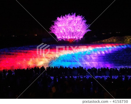 Pictures of Winter Illumination in Nana-no-Sato 4158730