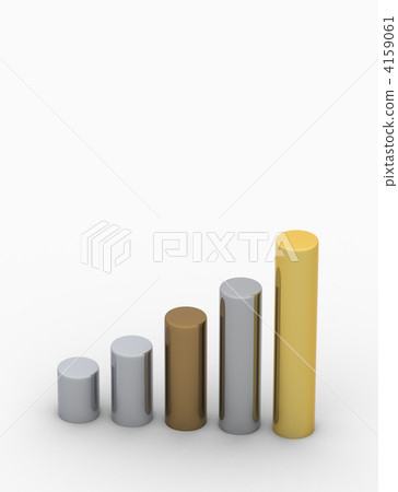 條形圖 極點 三維 4159061