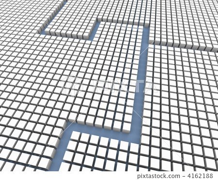 virtual space, cube, crossroads 4162188