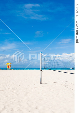 沙灘排球場 沙灘排球場 4163097