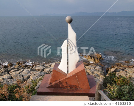 Kanzaki Nose · Monument at the west end of mainland Japan 4163210