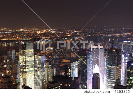 帝國大廈的夜景 帝國大廈的夜景 4163855