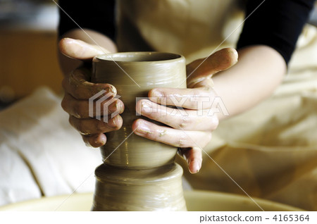 陶瓷藝術 陶器 轆轤 4165364