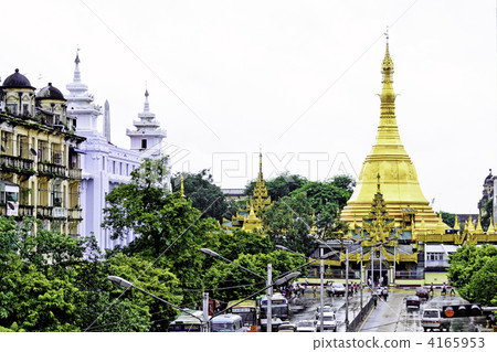 Surrey Pagoda (Myanmar, Yangon) Surrey Pagoda (Myanmar, Yangon) 4165953