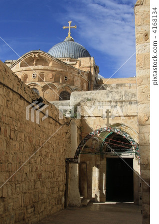 Place where Via Dororosa Christ fell for the third time 4168134