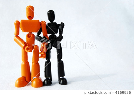 洋娃娃 站立 塑料 4169926