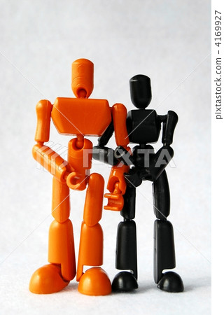 洋娃娃 站立 塑料 4169927