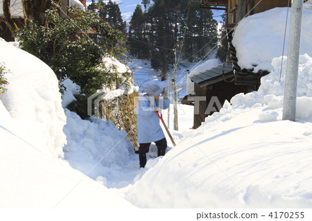 senior, snow shovel, Snow Removal 4170255