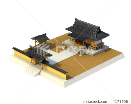 Temple Japanese style building 4171796