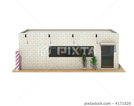 理髮師的建築 4171826