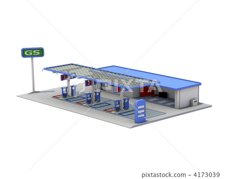 gas station gas station 4173039