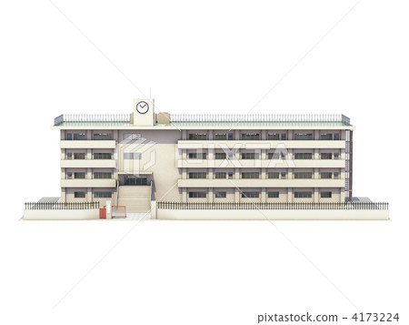 學校建築 4173224