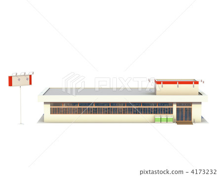 Supermarket building Supermarket building 4173232