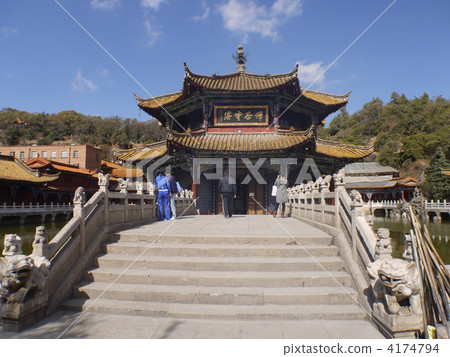 Kunming Yenji Temple in China Kunming Yenji Temple in China 4174794