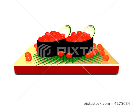 sushi ball, sushi, three-dimensional 4175684