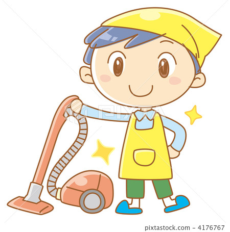 清潔工2（吸塵器） 4176767