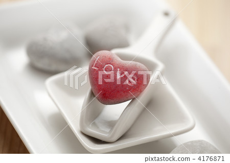 Sugar spoon and heart Sugar spoon and heart 4176871