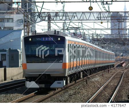 中央線E233系列高圓寺站 中央線E233系列高圓寺站 4177647