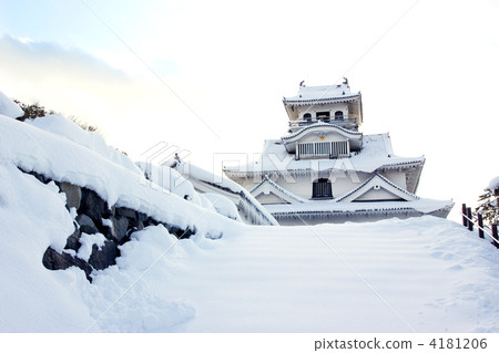Nagahama Castle Snowscape Nagahama Castle Snowscape 4181206