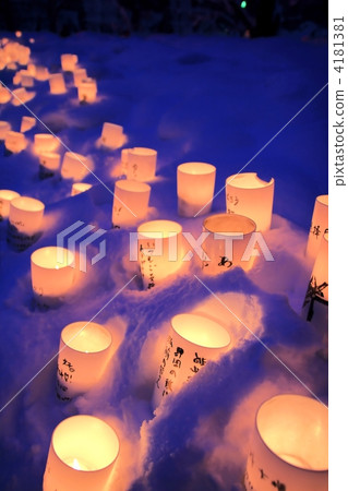 Hirosaki Castle Snow Lantern Festival Hirosaki Castle Snow Lantern Festival 4181381