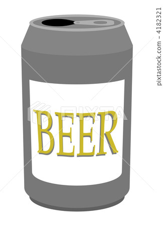 can of beer - Stock Illustration [4182321] - PIXTA