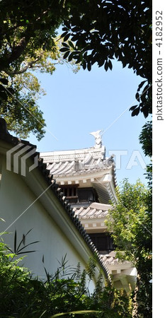 西尾市歷史公園Honmaru Oda Tiger Oar 4182952