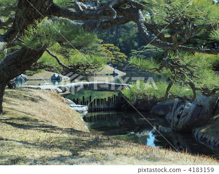 north lake ishibashi, ritsurin park, kagawa 4183159