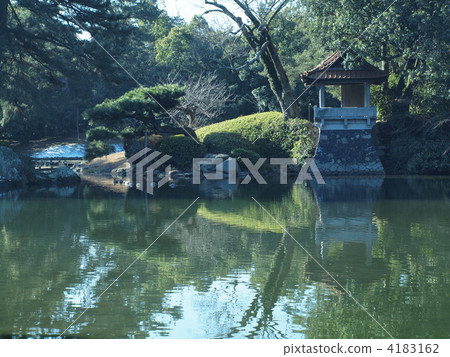 栗林公園 公共設施 湖泊 4183162